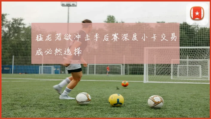 猛龙若欲冲击季后赛深度小卡交易成必然选择